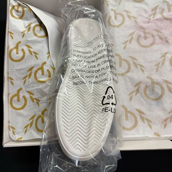 New Official Program Calf Hair Leopard White Black Platform Sneakers 10 - Picture 6 of 7